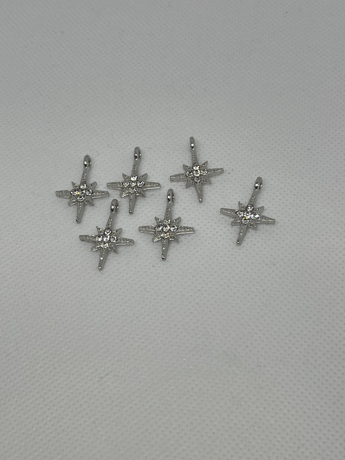 Silver Rhinestone Starburst