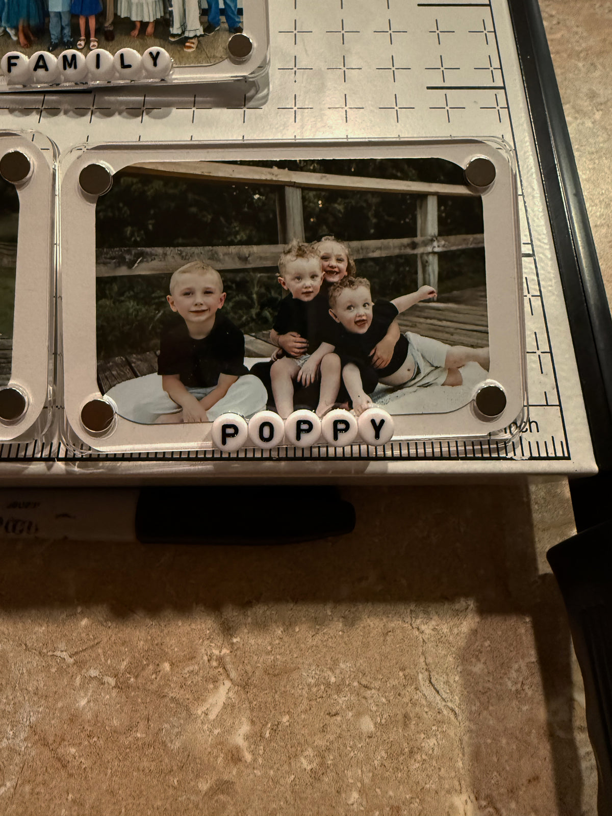 custom photo car visor clip