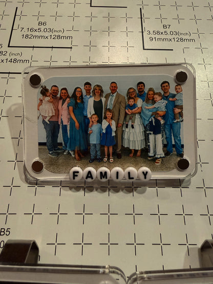 custom photo car visor clip