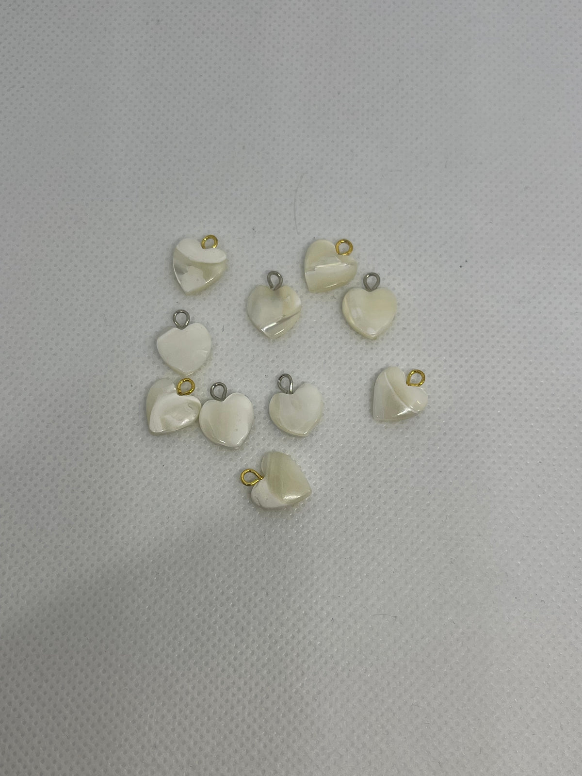 Natural Shell Hearts