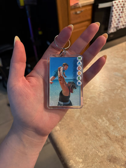 custom photo keychains