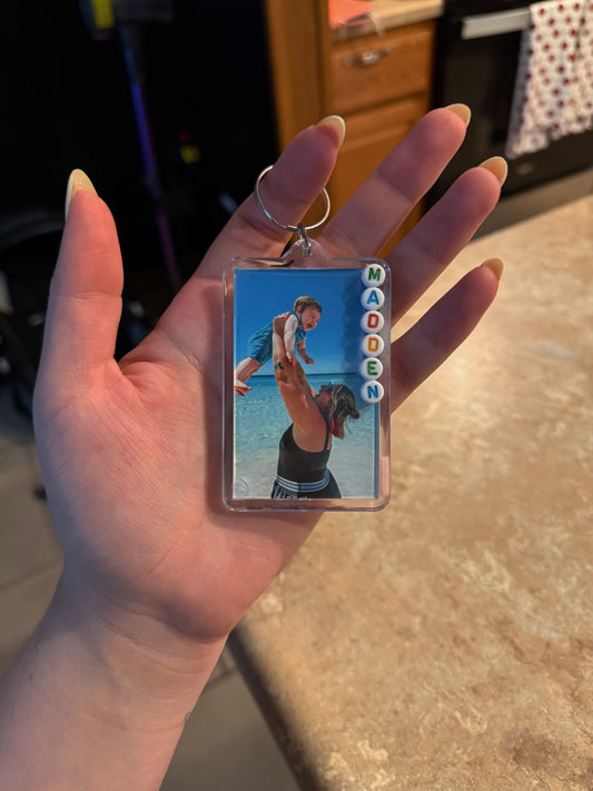 custom photo keychains