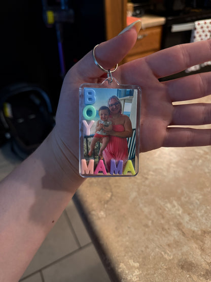 custom photo keychains