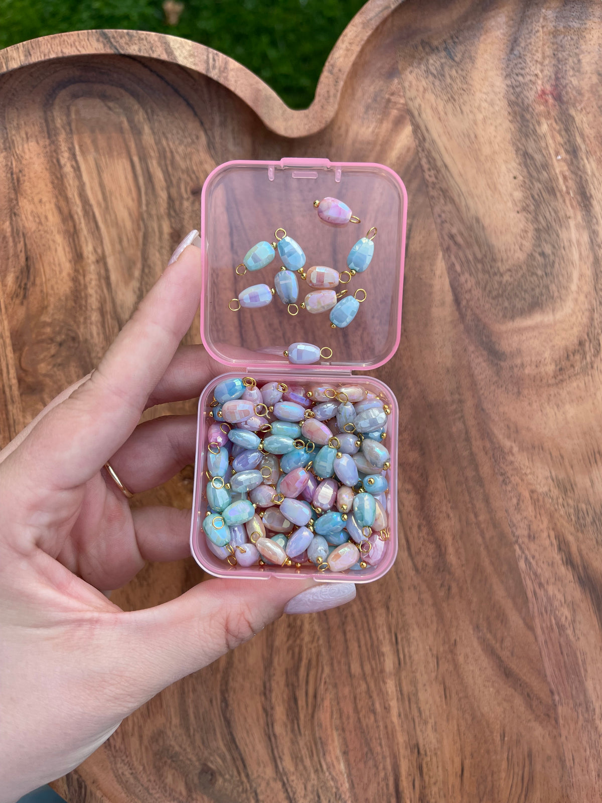 pastel crystals