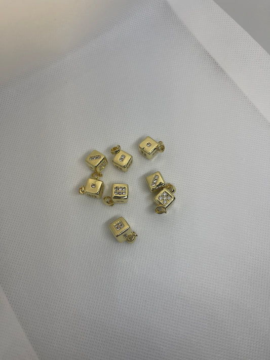 gold dice